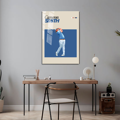 Flex Designs Metal Poster Cameron Smith FlexM 5 x 7" Home Goods - Sports  Metal Poster