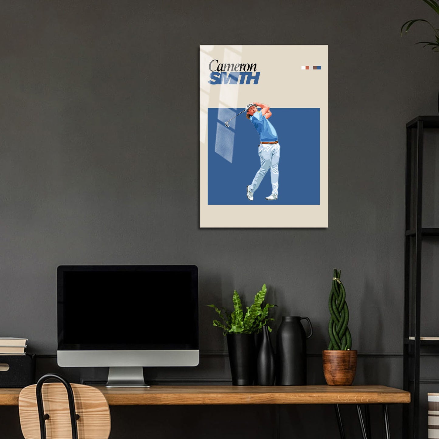 Flex Designs Metal Poster Cameron Smith FlexM 24 x 36" Home Goods - Sports  Metal Poster