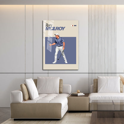 Flex Designs Metal Poster Rory McIlroy FlexM 16 x 24" Home Goods - Sports  Metal Poster