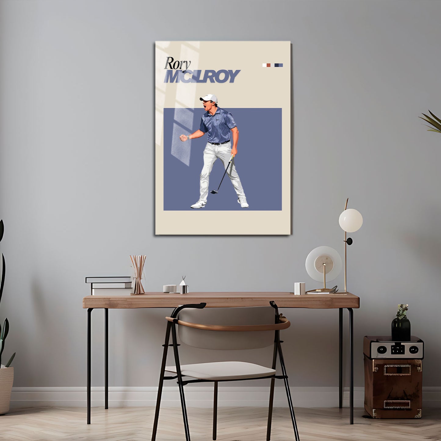 Flex Designs Metal Poster Rory McIlroy FlexM 5 x 7" Home Goods - Sports  Metal Poster