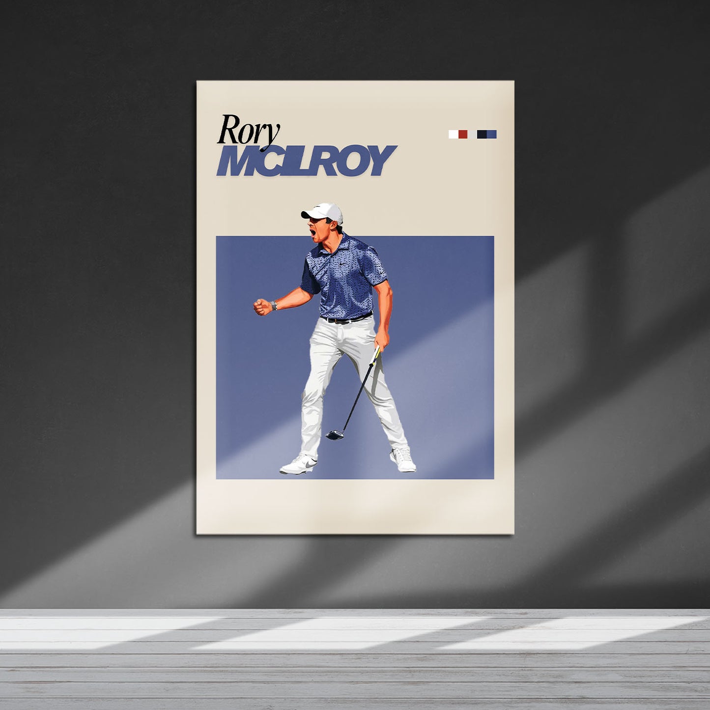 Flex Designs Metal Poster Rory McIlroy FlexM 5 x 7" Home Goods - Sports  Metal Poster