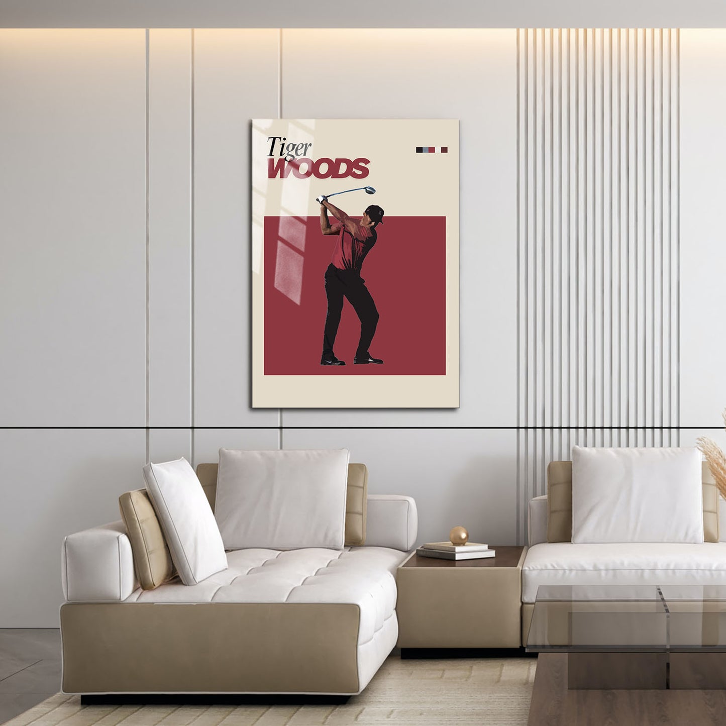 Flex Designs Metal Poster Tiger Woods FlexM 16 x 24" Home Goods - Sports  Metal Poster