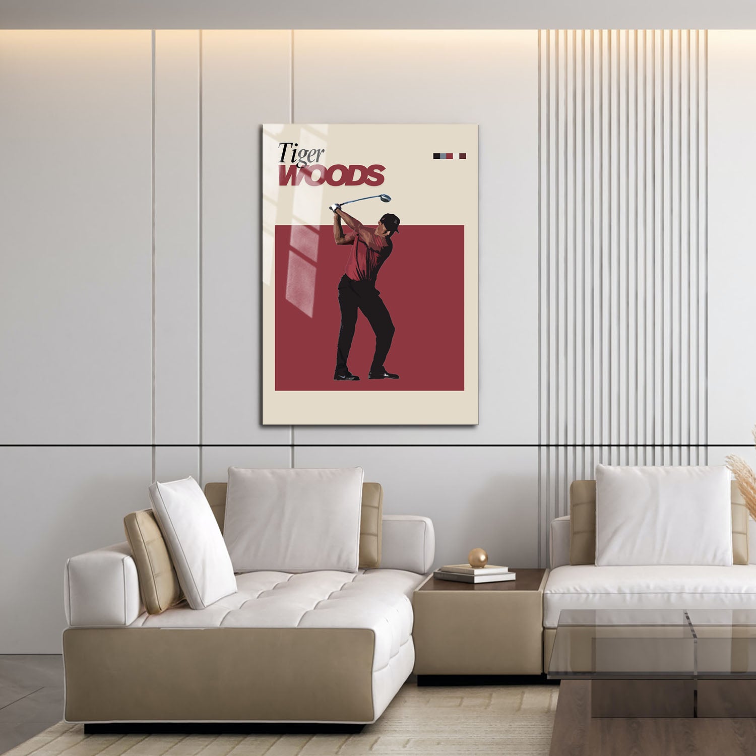 Flex Designs Metal Poster Tiger Woods FlexM 16 x 24" Home Goods - Sports  Metal Poster