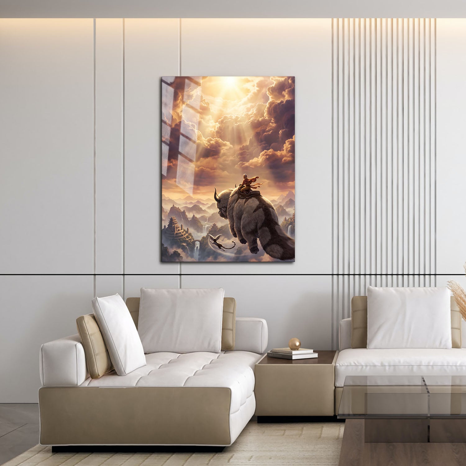 Flex Designs Metal Poster Avatar the Last Airbender 16 x 24" Home Goods - TV Show 2005 TV Show Metal Poster