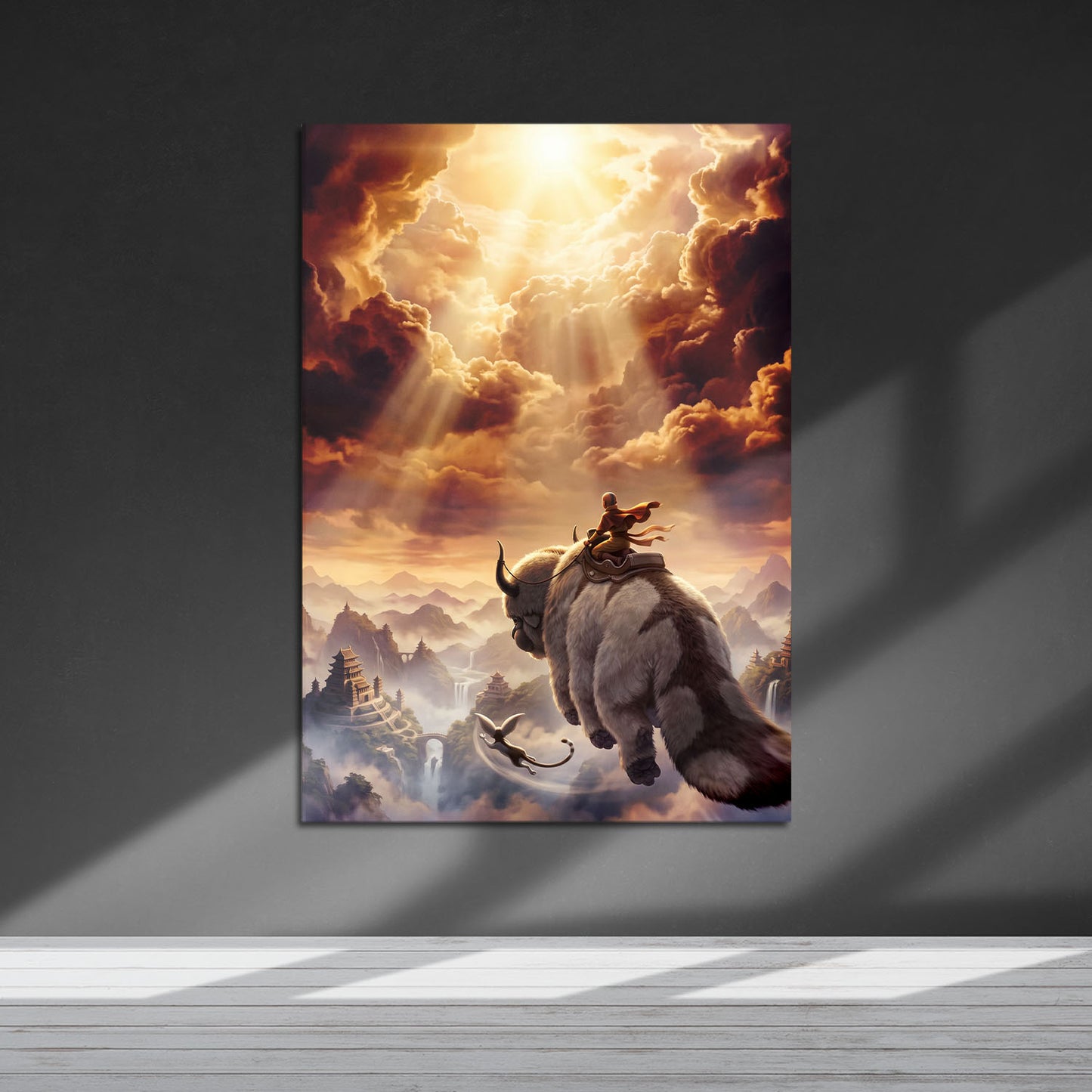 Flex Designs Metal Poster Avatar the Last Airbender 5 x 7" Home Goods - TV Show 2005 TV Show Metal Poster