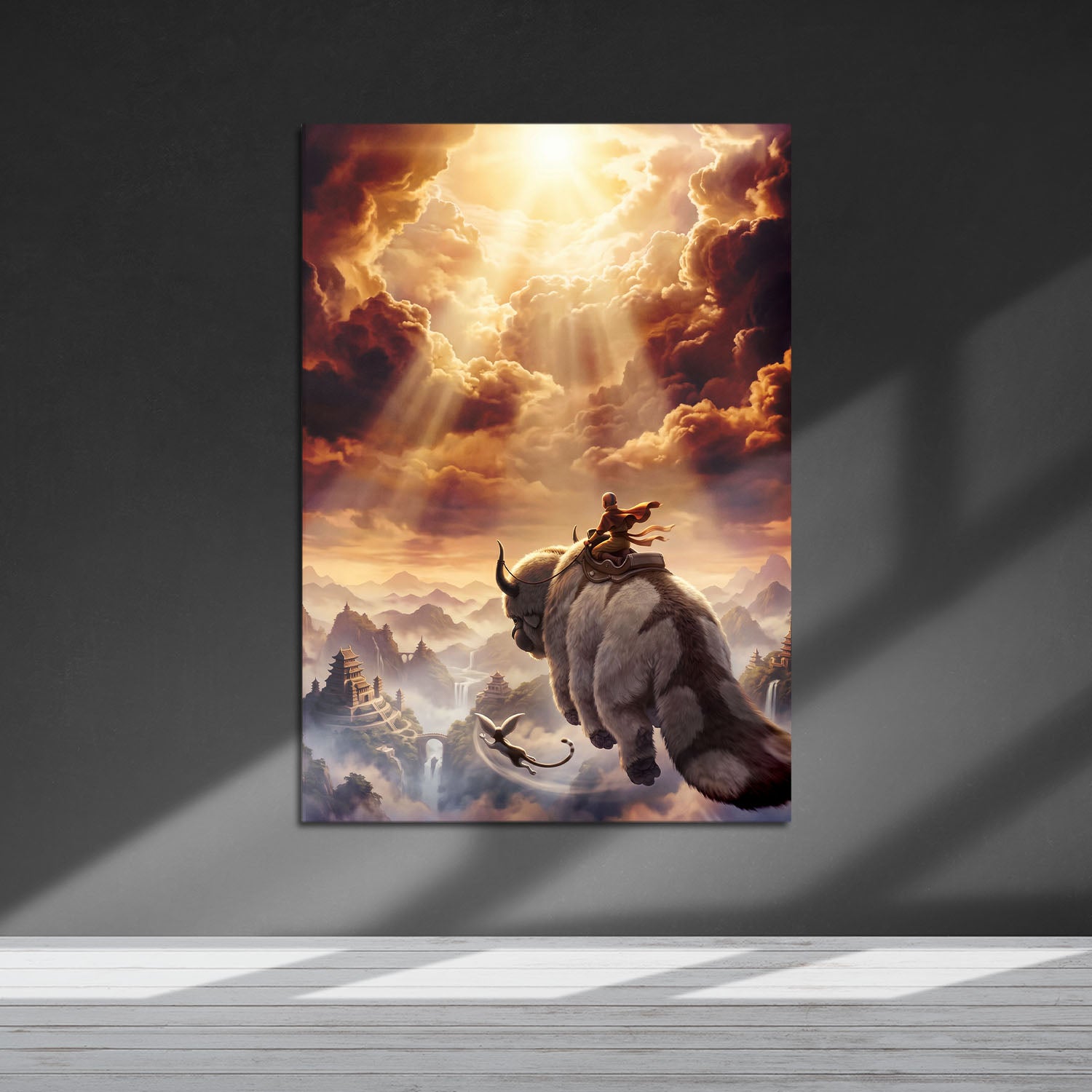 Flex Designs Metal Poster Avatar the Last Airbender 5 x 7" Home Goods - TV Show 2005 TV Show Metal Poster