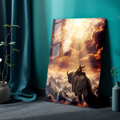 Flex Designs Metal Poster Avatar the Last Airbender 24 x 36" Home Goods - TV Show 2005 TV Show Metal Poster