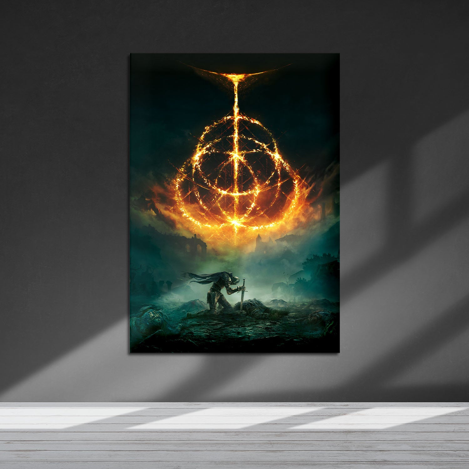 Flex Designs Metal Poster Elden Ring 5 x 7" Home Goods - Game 2022 Metal Poster