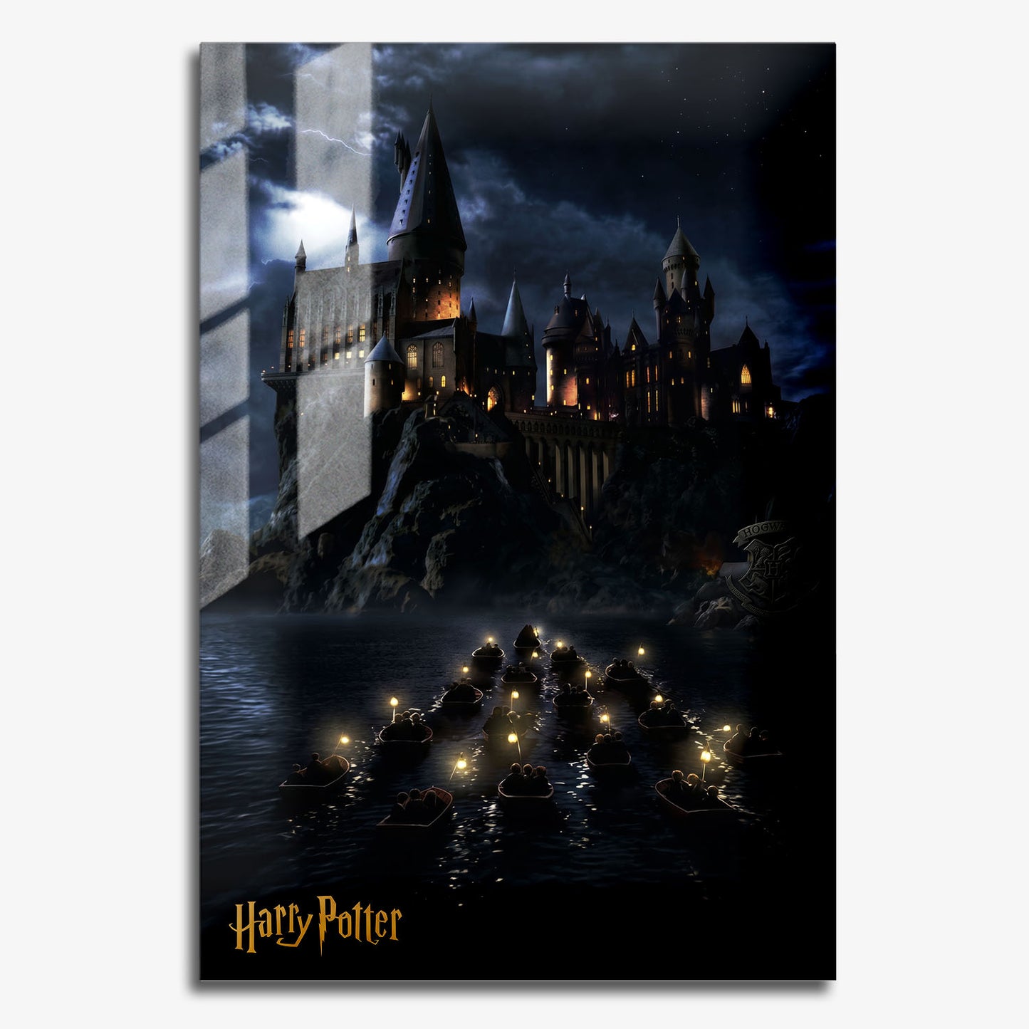 Flex Designs Metal Poster Harry Potter Welcome to Hogwarts 11 x 17" Home Goods - Movie 2001, 2002, 2004, 2005, 2007, 2009, 2010, 2011 Movie Metal Poster