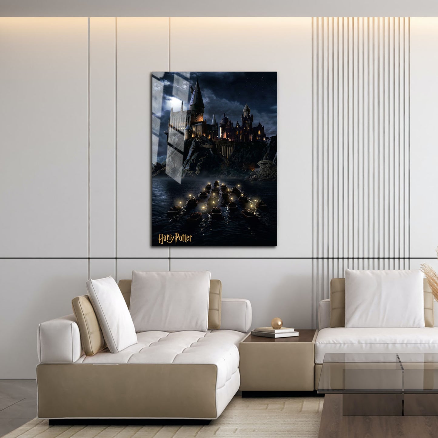 Flex Designs Metal Poster Harry Potter Welcome to Hogwarts 16 x 24" Home Goods - Movie 2001, 2002, 2004, 2005, 2007, 2009, 2010, 2011 Movie Metal Poster