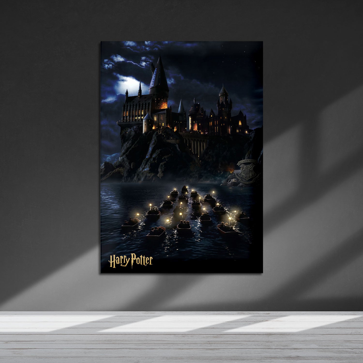 Flex Designs Metal Poster Harry Potter Welcome to Hogwarts 5 x 7" Home Goods - Movie 2001, 2002, 2004, 2005, 2007, 2009, 2010, 2011 Movie Metal Poster