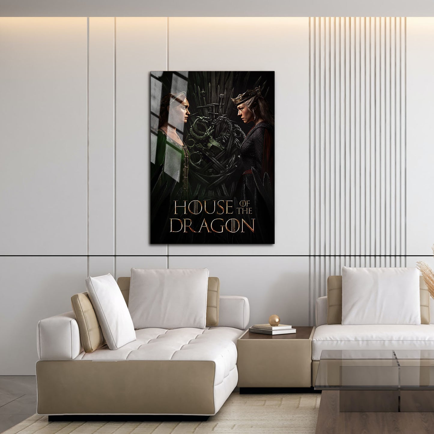Flex Designs Metal Poster House of the Dragon Alternate 16 x 24" Home Goods - TV Show 2022 TV Show Metal Poster
