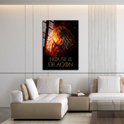 Flex Designs Metal Poster House of the Dragon Cover 16 x 24" Home Goods - TV Show 2022 TV Show Metal Poster