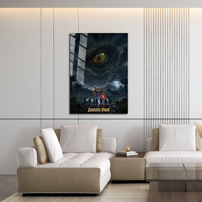 Flex Designs Metal Poster Jurassic Park Journey 16 x 24" Home Goods - Movie 1993 Movie Metal Poster
