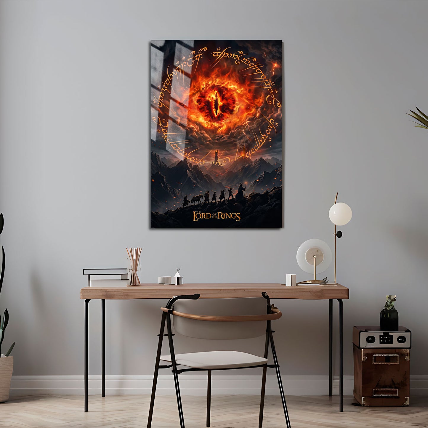 Flex Designs Metal Poster Lord of the Rings Journey 5 x 7" Home Goods - Movie 2001 Movie Metal Poster