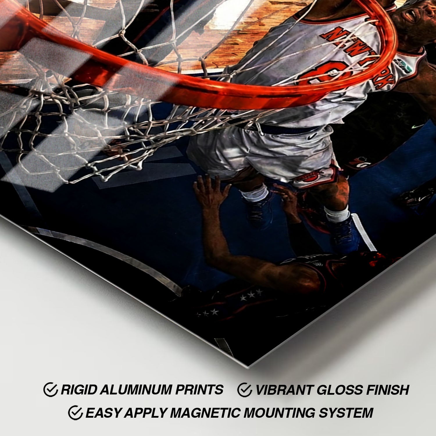 Flex Designs Metal Poster OG Anunoby The Winning Touch 11 x 17" Home Goods - Sports  Metal Poster
