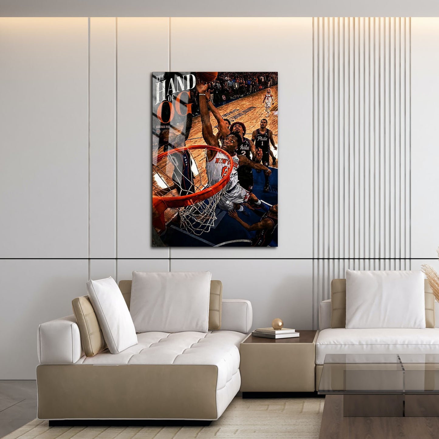 Flex Designs Metal Poster OG Anunoby The Winning Touch 16 x 24" Home Goods - Sports  Metal Poster