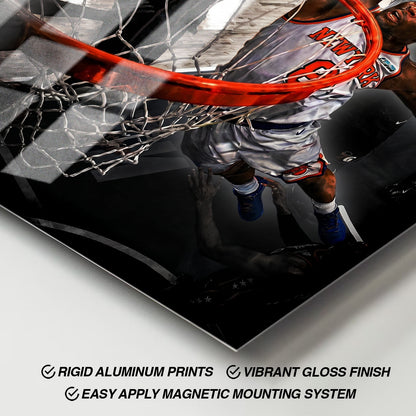 Flex Designs Metal Poster The Hand of OG Anunoby Spotlight 11 x 17" Home Goods - Sports  Metal Poster