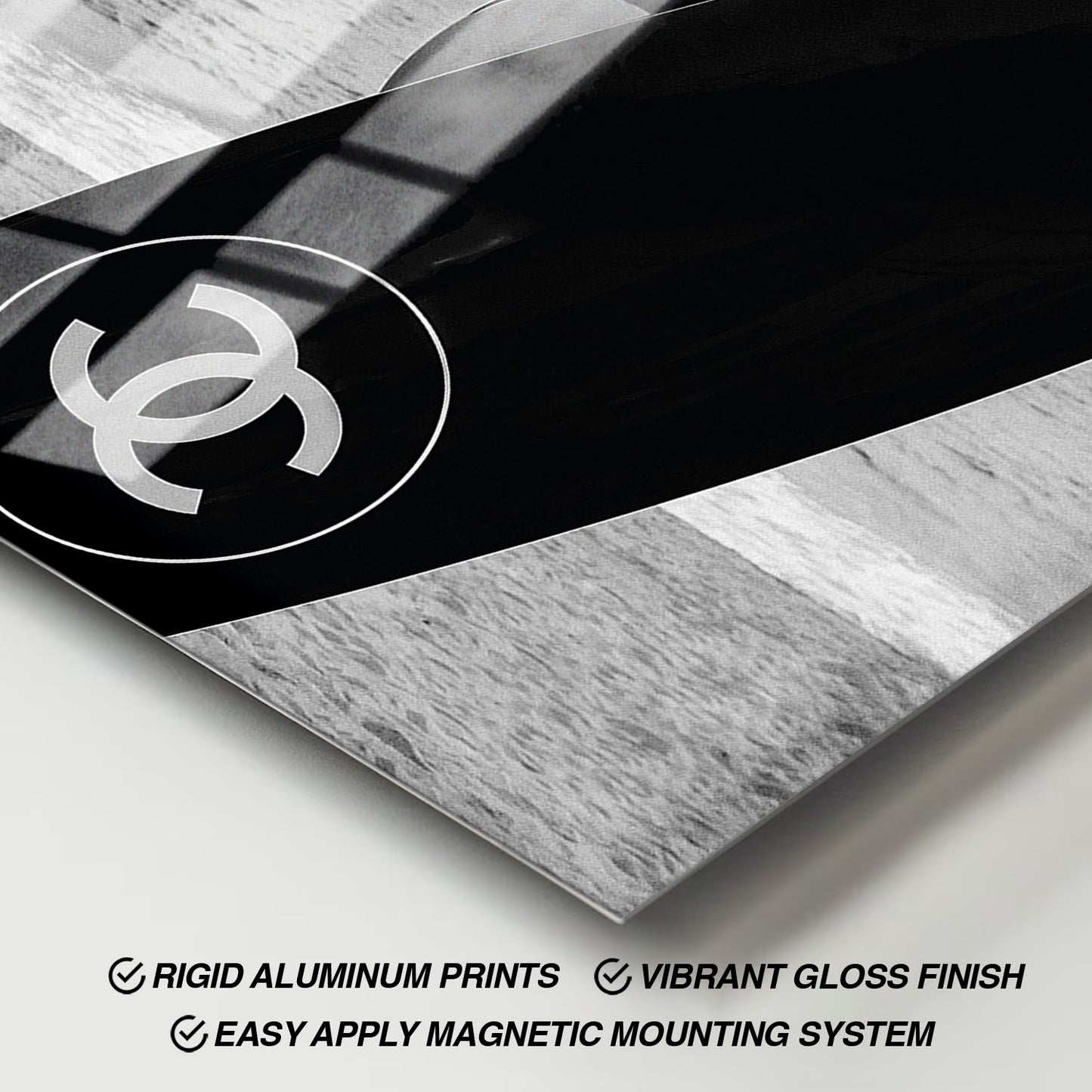 Flex Designs Metal Poster Chanel Surfer 11 x 17" Home Goods - Designer  Metal Poster