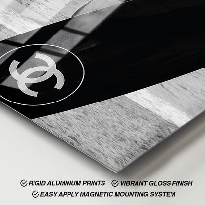Flex Designs Metal Poster Chanel Surfer 11 x 17" Home Goods - Designer  Metal Poster