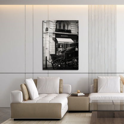 Flex Designs Metal Poster Le Noir Hermes Paris 16 x 24" Home Goods - Designer  Metal Poster