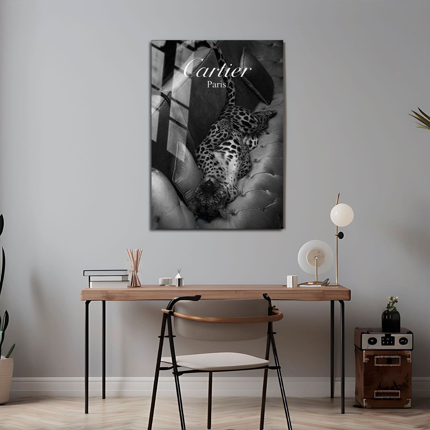 Flex Designs Metal Poster Le Noir Cartier Paris 5 x 7" Home Goods - Designer  Metal Poster