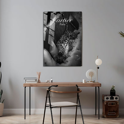 Flex Designs Metal Poster Le Noir Cartier Paris 5 x 7" Home Goods - Designer  Metal Poster