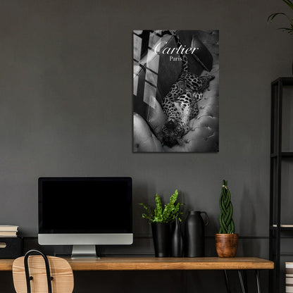 Flex Designs Metal Poster Le Noir Cartier Paris 24 x 36" Home Goods - Designer  Metal Poster