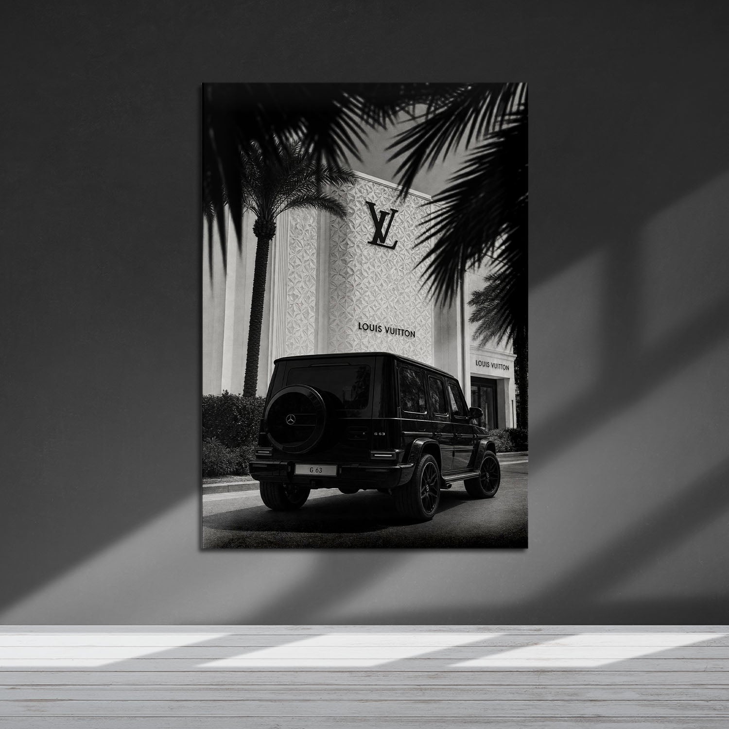 Flex Designs Metal Poster Noir Louis G-Wagon 5 x 7" Home Goods - Designer  Metal Poster