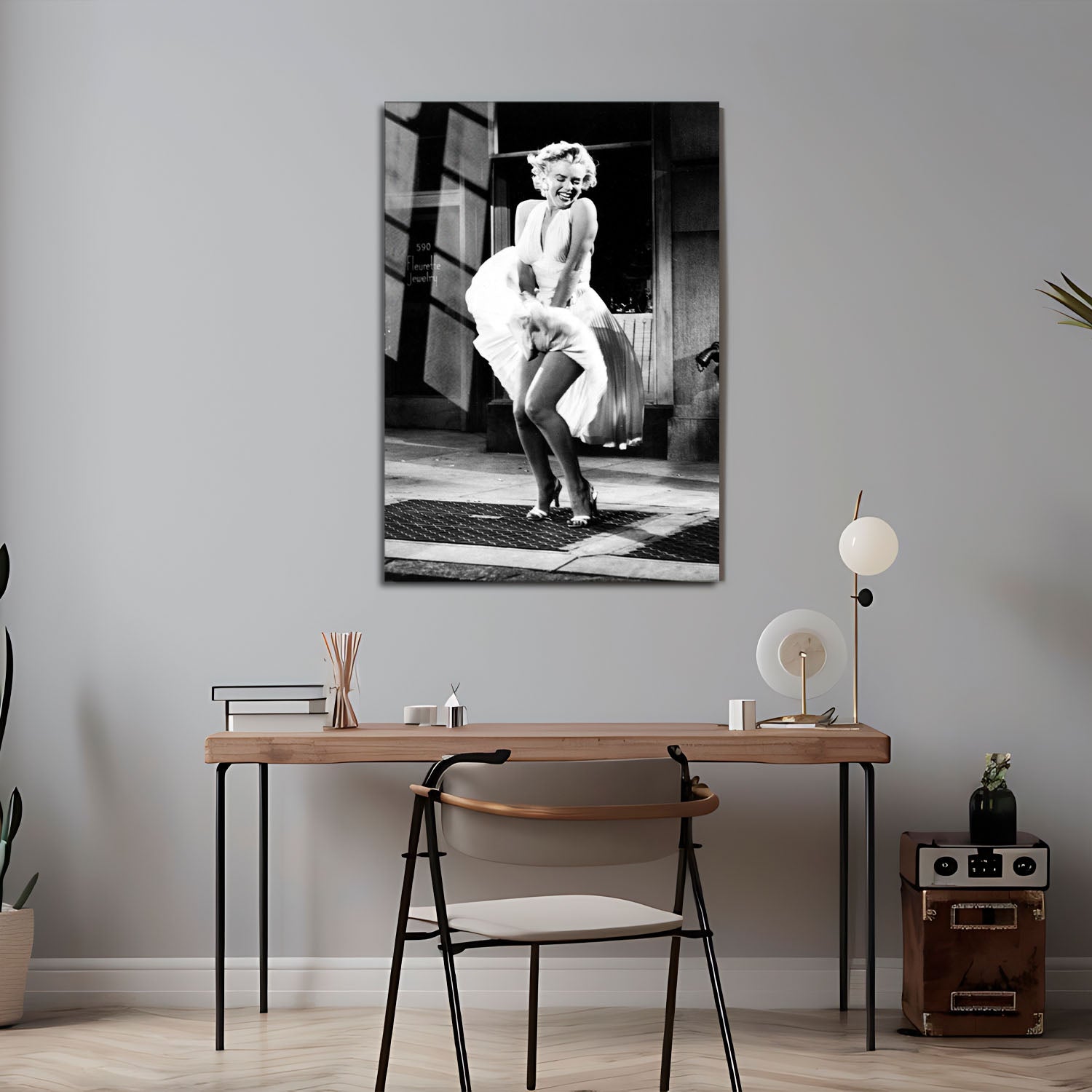 Flex Designs Metal Poster The Seven Year Itch Marilyn Monroe 5 x 7" Home Goods - Designer  Metal Poster