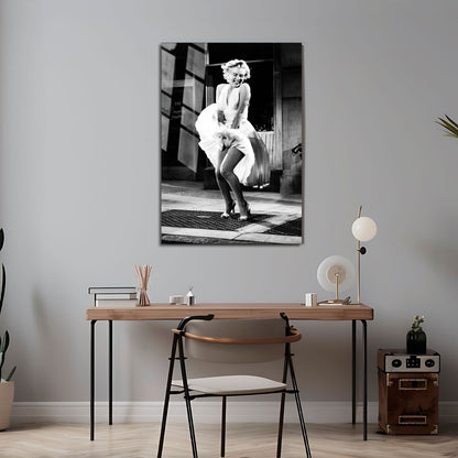 Flex Designs Metal Poster The Seven Year Itch Marilyn Monroe 5 x 7" Home Goods - Designer  Metal Poster