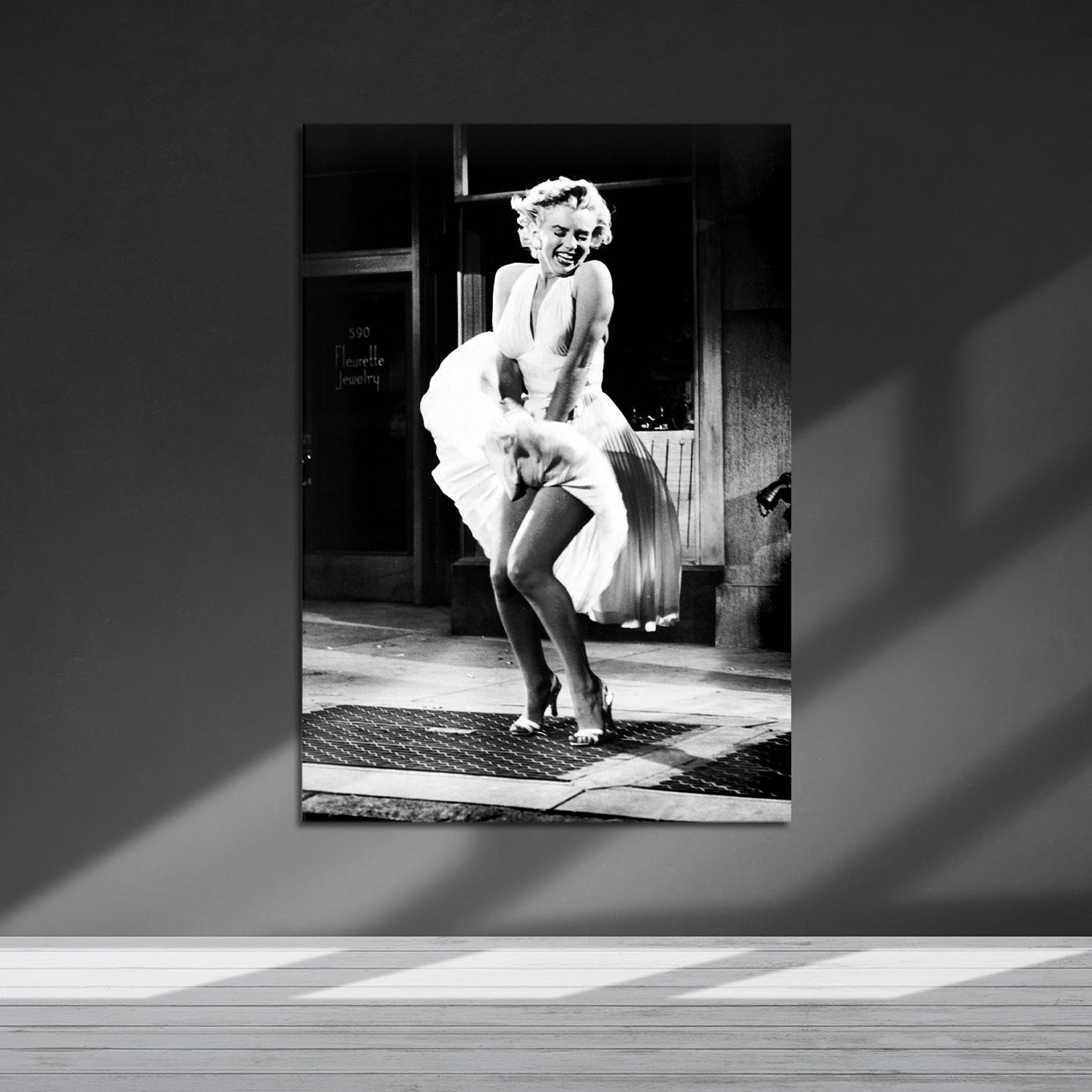 Flex Designs Metal Poster The Seven Year Itch Marilyn Monroe 5 x 7" Home Goods - Designer  Metal Poster