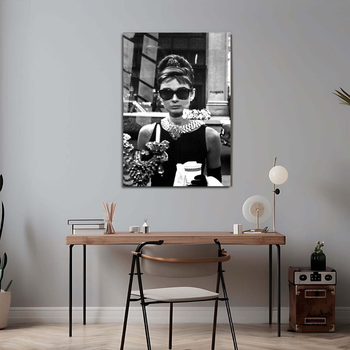 Flex Designs Metal Poster Breakfast at Tiffanys 5 x 7" Home Goods - Designer  Metal Poster