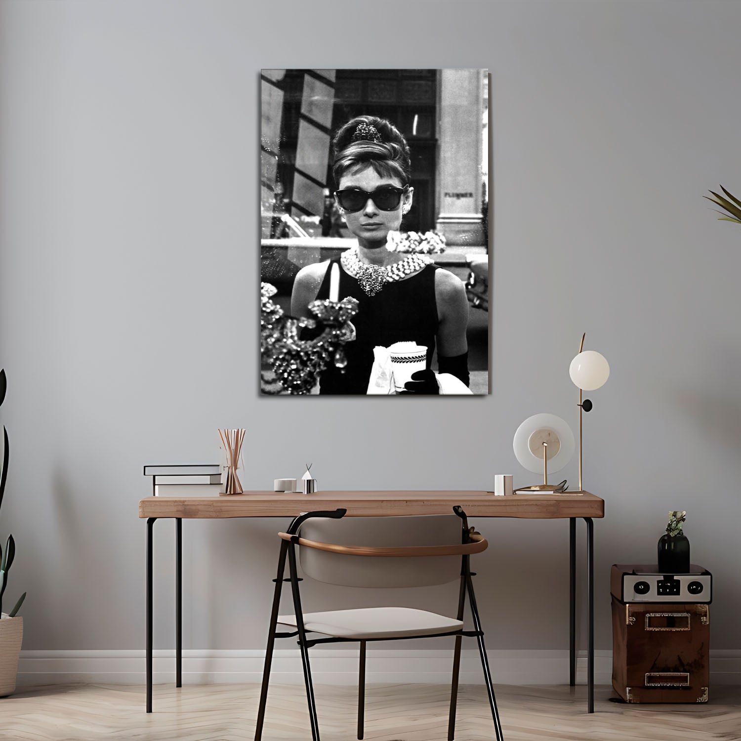 Flex Designs Metal Poster Breakfast at Tiffanys 5 x 7" Home Goods - Designer  Metal Poster