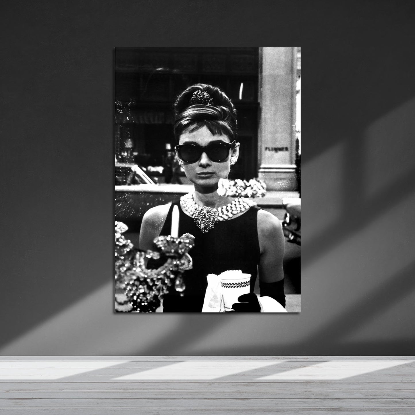 Flex Designs Metal Poster Breakfast at Tiffanys 5 x 7" Home Goods - Designer  Metal Poster