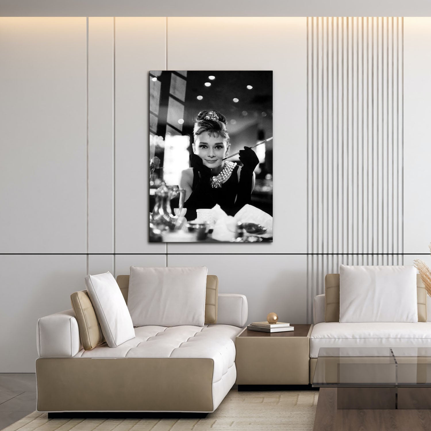Flex Designs Metal Poster Audrey Hepburn 16 x 24" Home Goods - Designer  Metal Poster