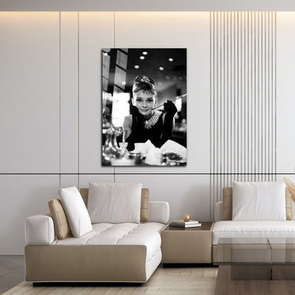 Flex Designs Metal Poster Audrey Hepburn 16 x 24" Home Goods - Designer  Metal Poster