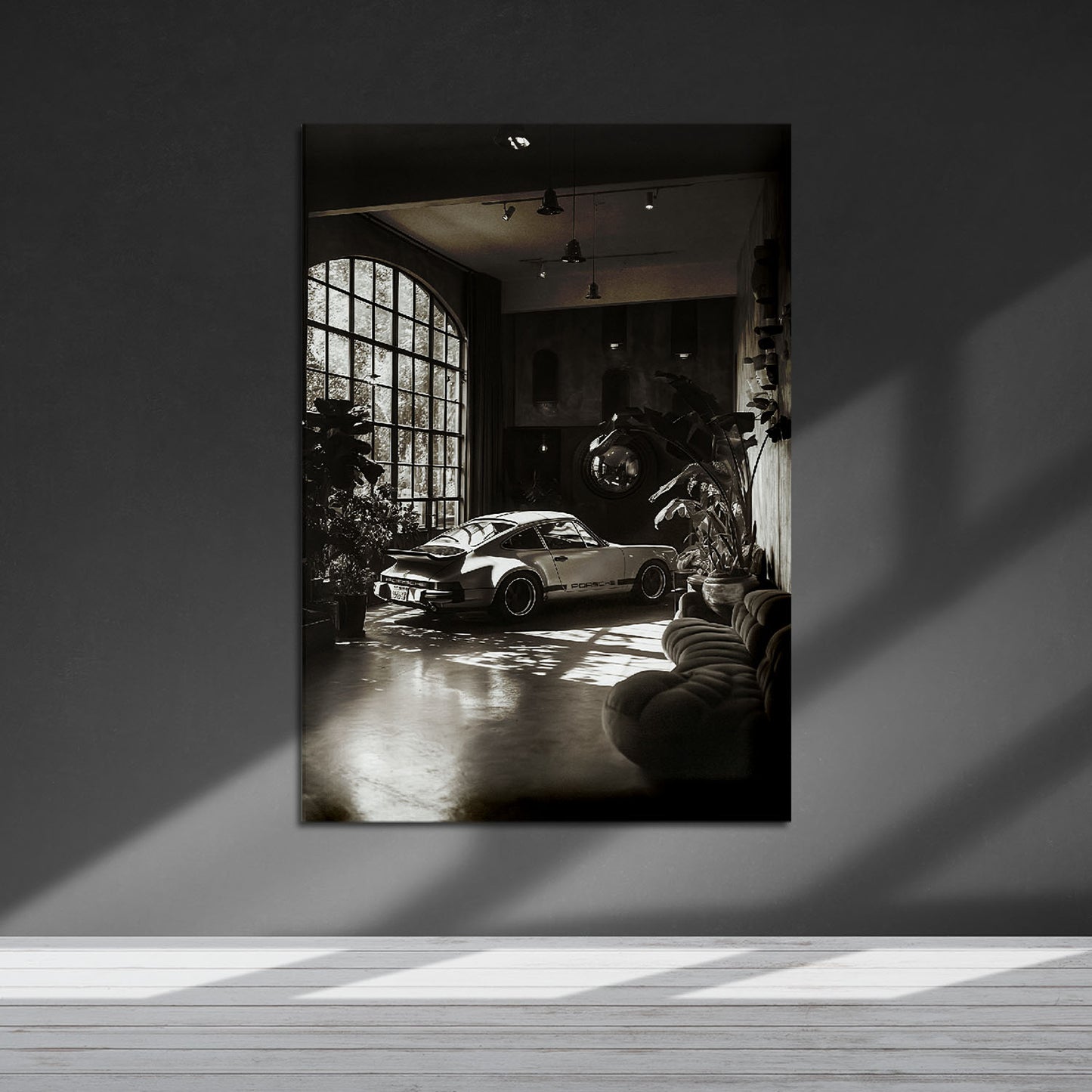 Flex Designs Metal Poster Vintage Porsche 5 x 7" Home Goods - Sports  Metal Poster