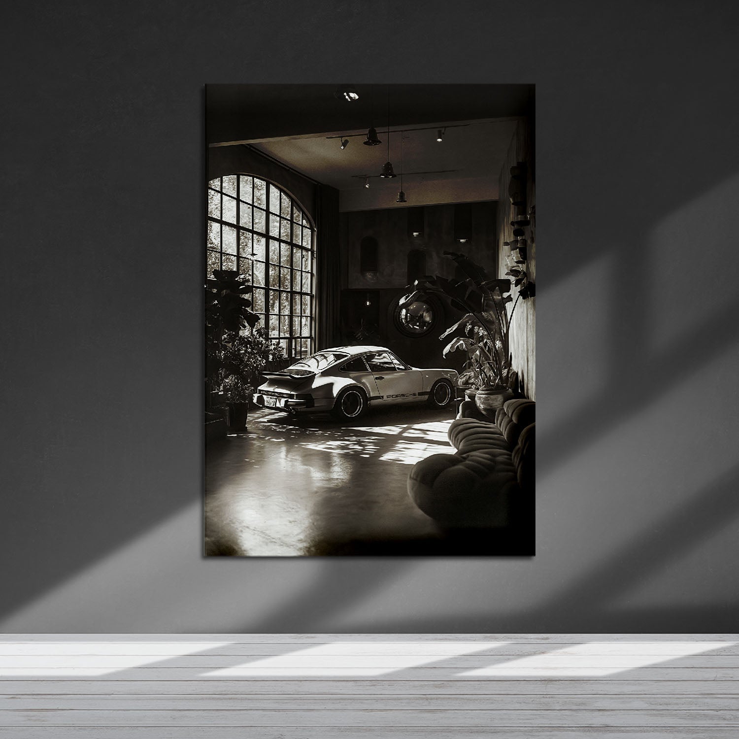 Flex Designs Metal Poster Vintage Porsche 5 x 7" Home Goods - Sports  Metal Poster