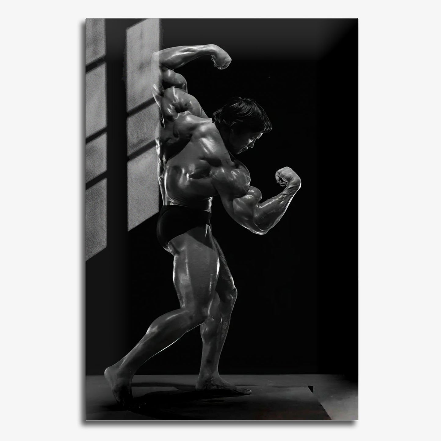 Flex Designs Metal Poster Mr Olympia Arnold 11 x 17" Home Goods - Sports  Metal Poster