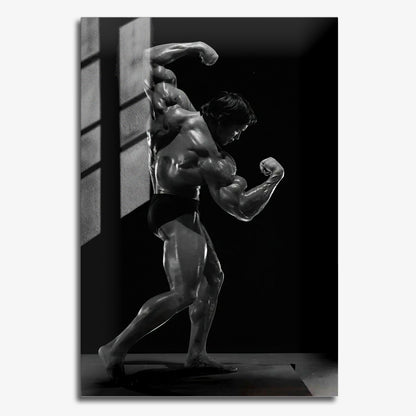 Flex Designs Metal Poster Mr Olympia Arnold 11 x 17" Home Goods - Sports  Metal Poster