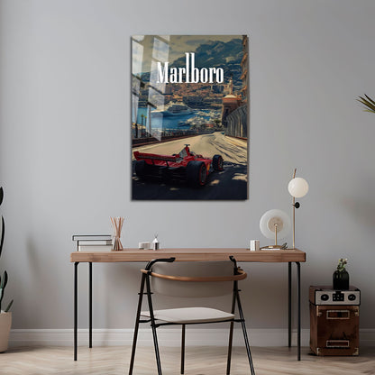 Flex Designs Metal Poster Monaco Formula One 5 x 7" Home Goods - Sports  Metal Poster