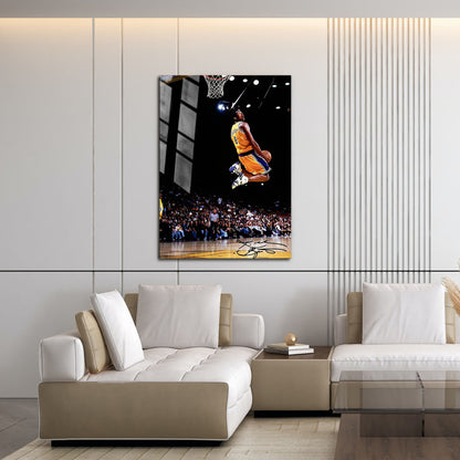 Flex Designs Metal Poster Vintage Kobe Byrant LA Lakers 16 x 24" Home Goods - Sports  Metal Poster