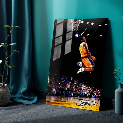 Flex Designs Metal Poster Vintage Kobe Byrant LA Lakers 24 x 36" Home Goods - Sports  Metal Poster
