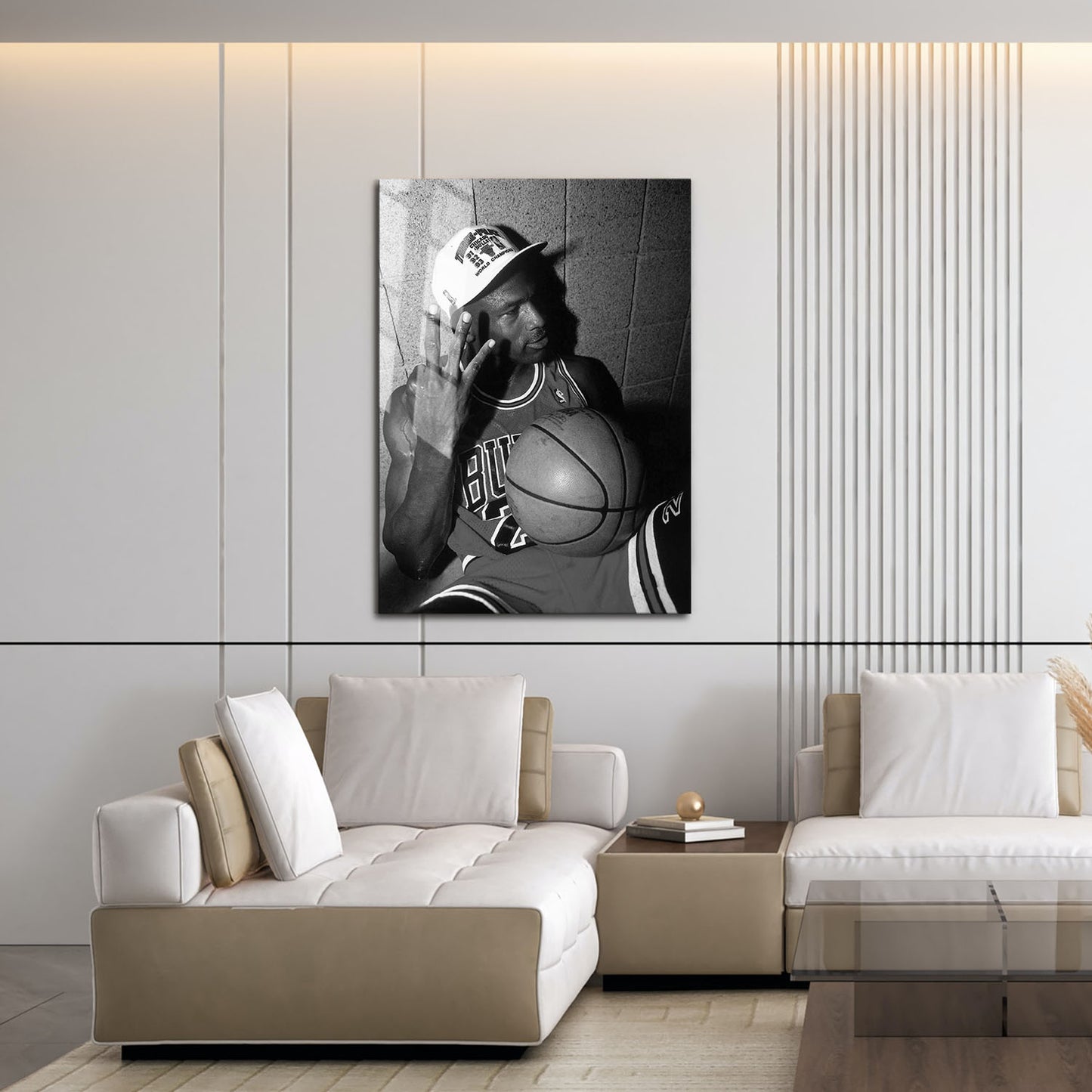 Flex Designs Metal Poster Vintage Michael Jordan Celebration 16 x 24" Home Goods - Sports  Metal Poster