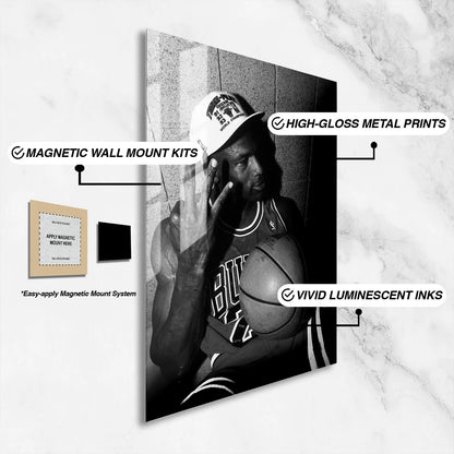 Flex Designs Metal Poster Vintage Michael Jordan Celebration 16 x 24" Home Goods - Sports  Metal Poster