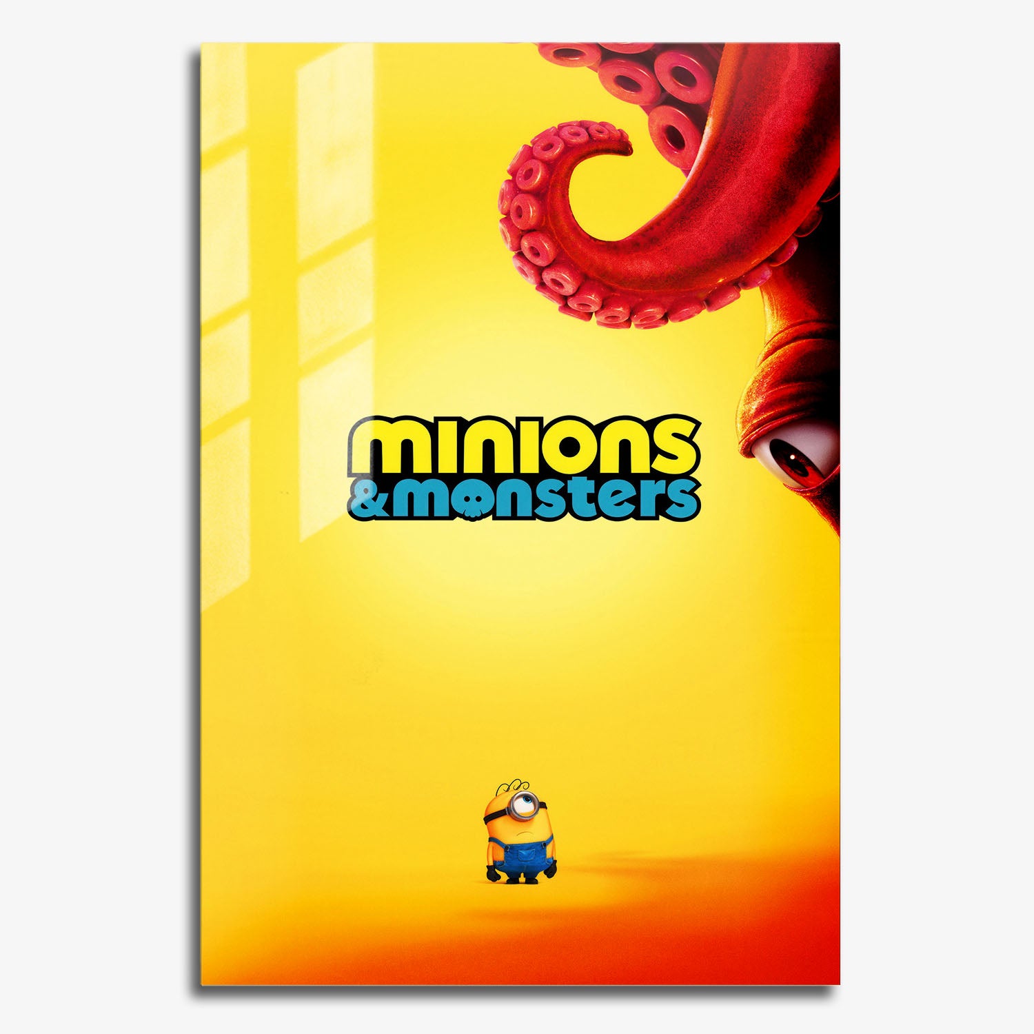 Flex Designs Metal Poster Minions & Monsters Cinematic 11 x 17" Home Goods - Movie 2026 Movie Metal Poster