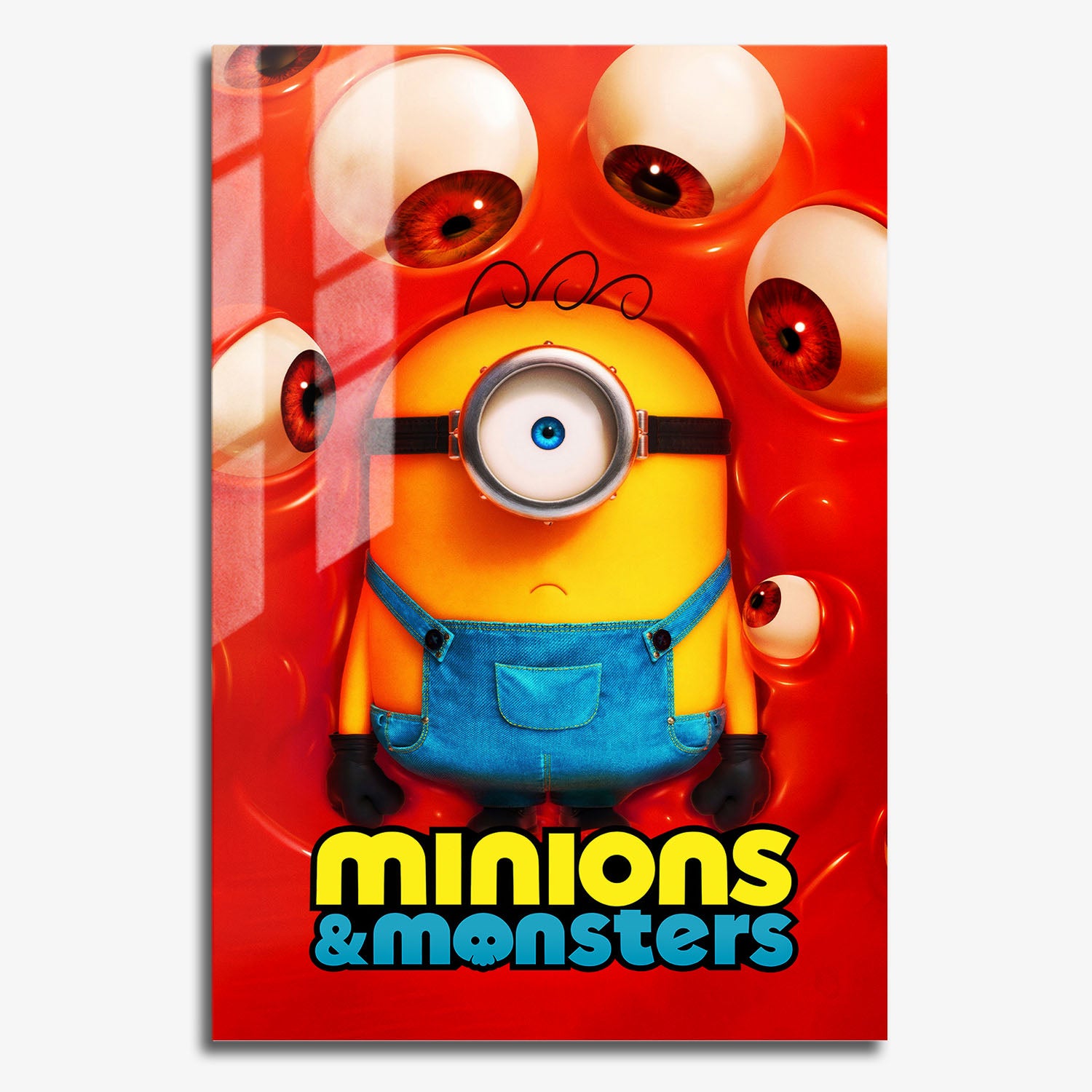 Flex Designs Metal Poster Minions & Monsters 11 x 17" Home Goods - Movie 2026 Movie Metal Poster