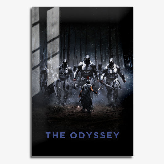Flex Designs Metal Poster The Odyssey Cinematic 11 x 17" Home Goods - Movie 2026 Movie Metal Poster