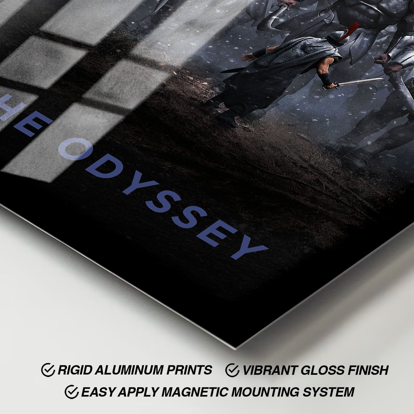 Flex Designs Metal Poster The Odyssey Cinematic 11 x 17" Home Goods - Movie 2026 Movie Metal Poster